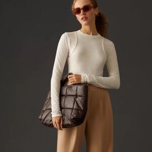 Anthropologie Pilcro Reconstructed Racer Tee